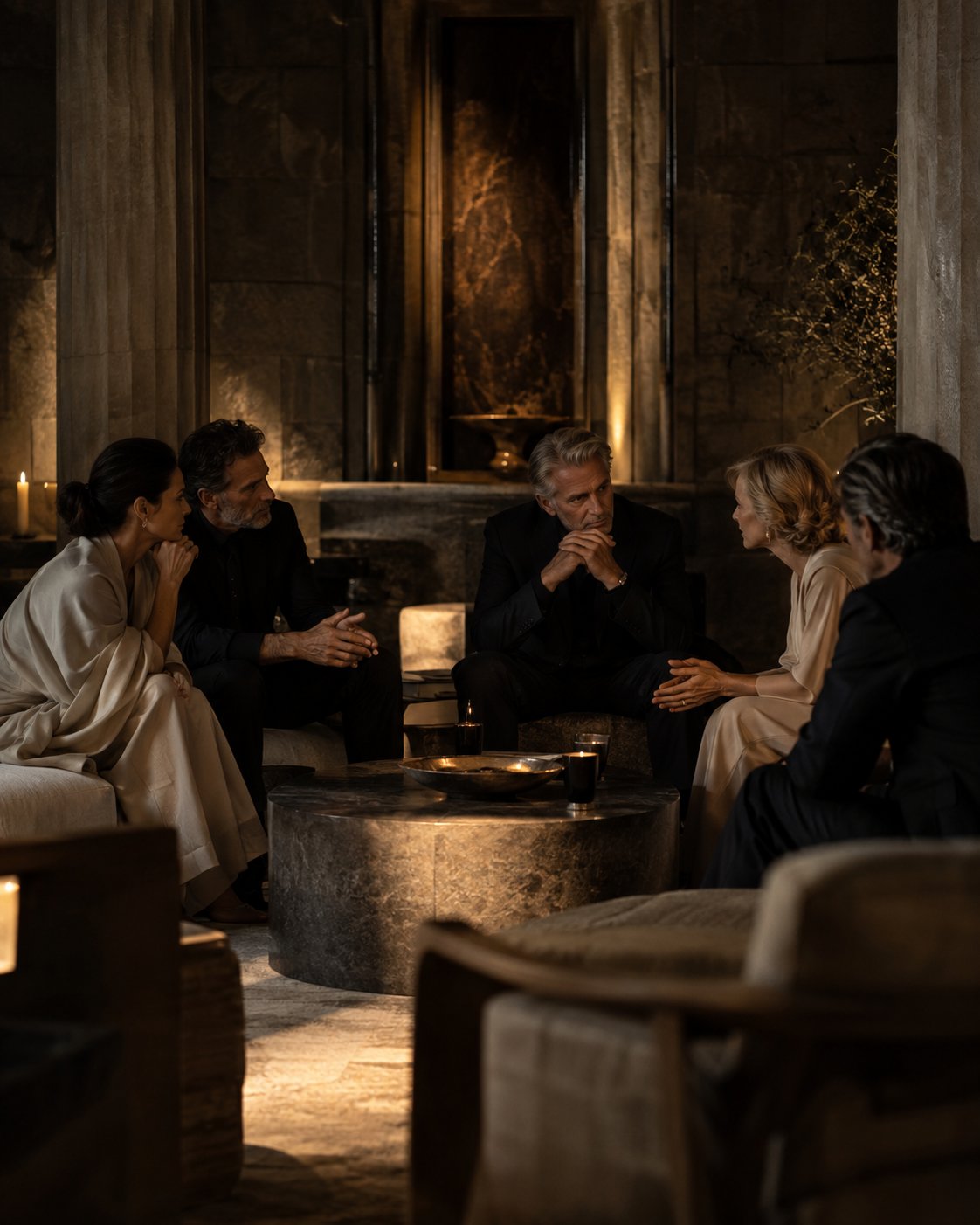 The Adyton — private Alethia cohort in counsel