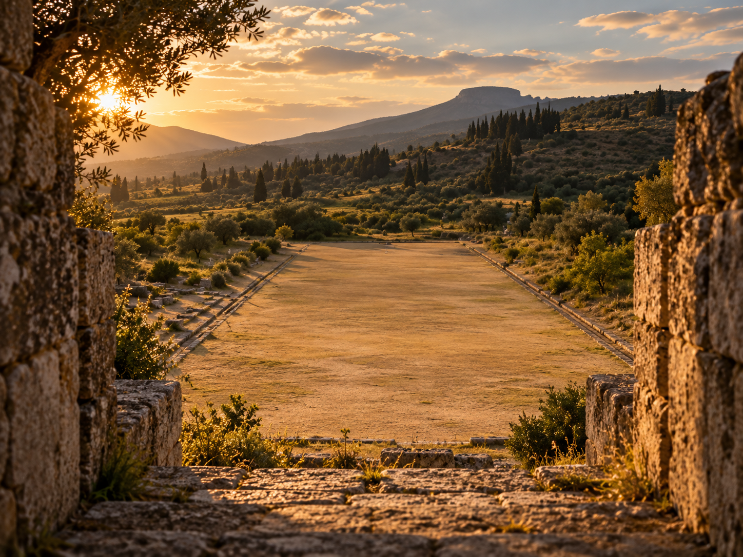 The Ancient Stadium at Nemea